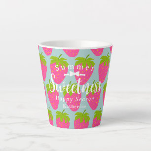 Strawberry Aqua Milchtasse