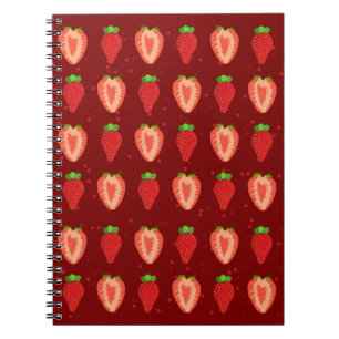 Strawberry Artist Strawberry Easy Zeichn Strawber Notizblock