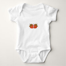 Strawberry-Baby-Bodysuit