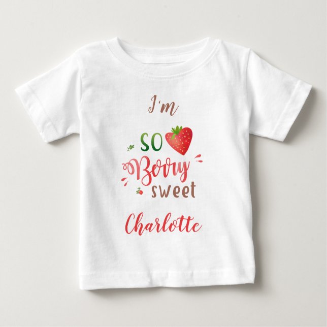 Strawberry baby Shirt Berry Swery Girl T - Shirt (Vorderseite)