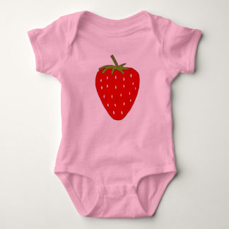 STRAWBERRY BABY STRAMPLER