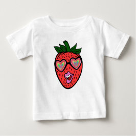 strawberry baby t-shirt