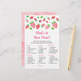 Strawberry Babydusche Was in deinem Handschuh ist