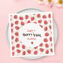 Strawberry Berry First Birthday