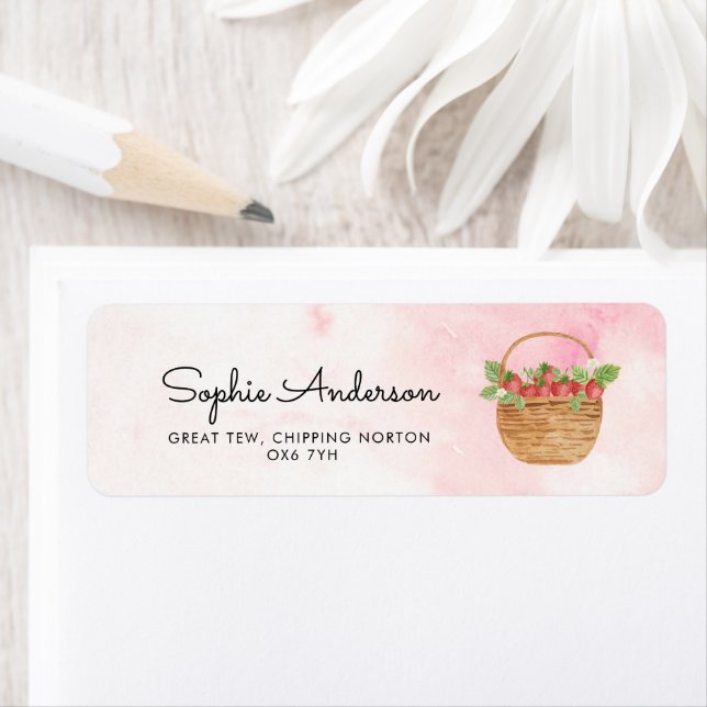 Strawberry Berry First Girl 1. Geburtstag Party (Insitu)