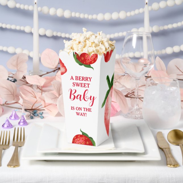 Strawberry Berry Sweet Baby Dusche Geschenkschachtel (Hochzeit)