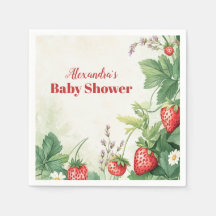 Strawberry Berry Sweet Baby Dusche