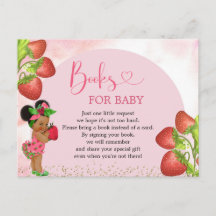 Strawberry Berry Sweet Baby Showbücher für Baby