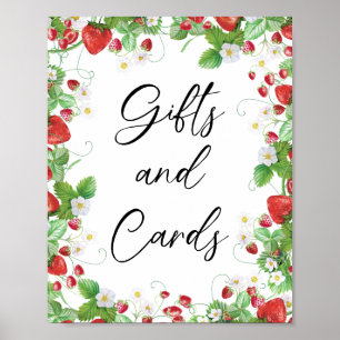 Strawberry Berry Sweet   Geschenke & Karten Kinder Poster