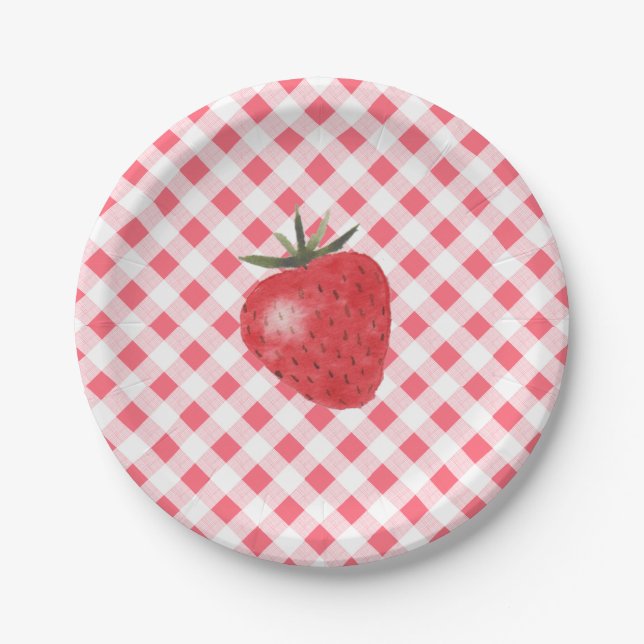 Strawberry Birthday Paper Teller (Vorderseite)