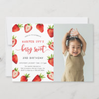 Strawberry Birthday Party | Berry Sweet Foto