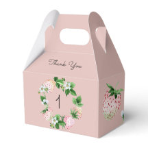 Strawberry Birthday Party Rosa Weißes Obst