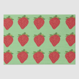 Strawberry Birthday Summer Strawberries Seidenpapier