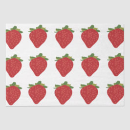 Strawberry Birthday Summer Strawberries Seidenpapier