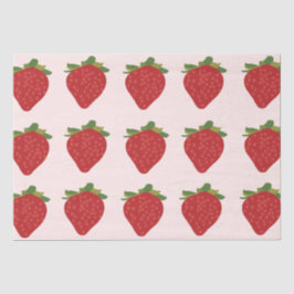 Strawberry Birthday Summer Strawberries Seidenpapier