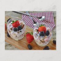 Strawberry BlackBerry Dessert Süßigkeiten nach Übe