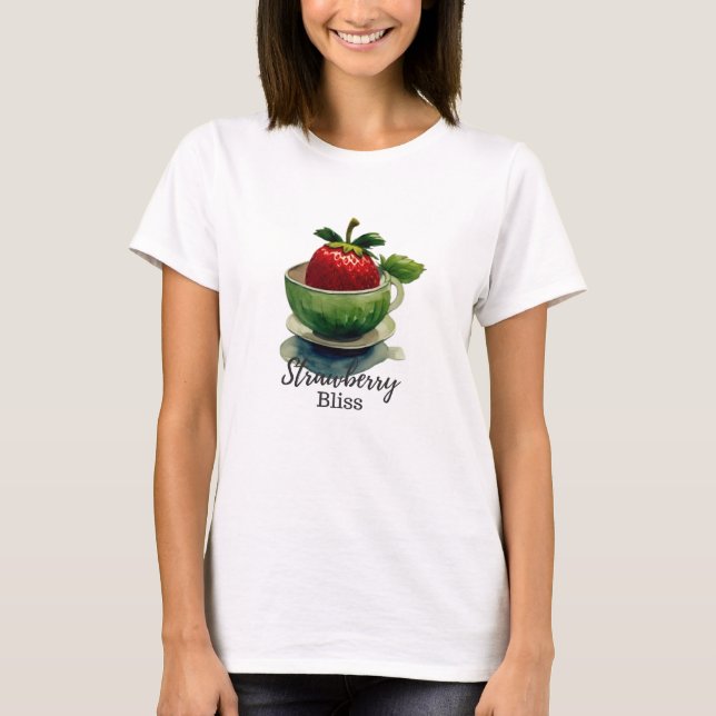 Strawberry Bliss T-Shirt (Vorderseite)