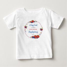 Strawberry Blueberry Berry Sweet Baby Shower T-shirt