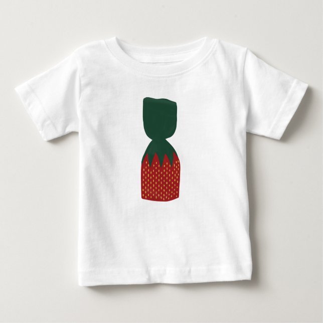 Strawberry Bon Bons Candies Baby T-shirt (Vorderseite)