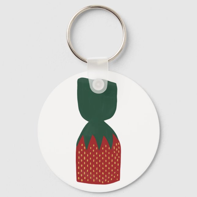 Strawberry Bon Bons Candies Schlüsselanhänger (Vorderseite)