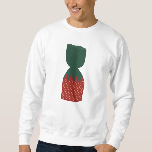 Strawberry Bon Bons Candies Sweatshirt (Vorderseite)