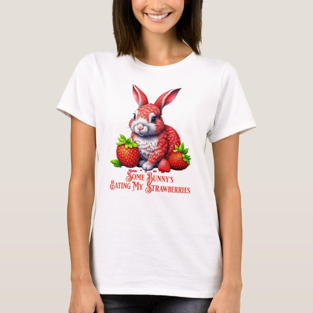 Strawberry Bunny T-Shirt (Vorderseite)