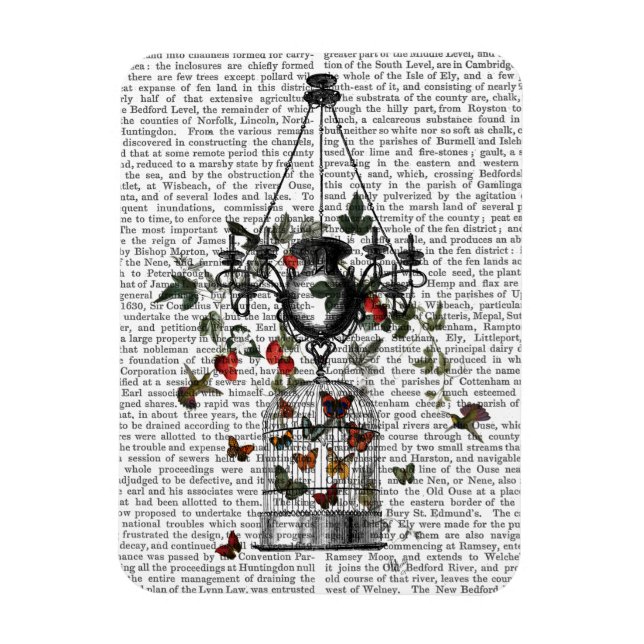 Strawberry Chandelier Magnet (Vertikal)