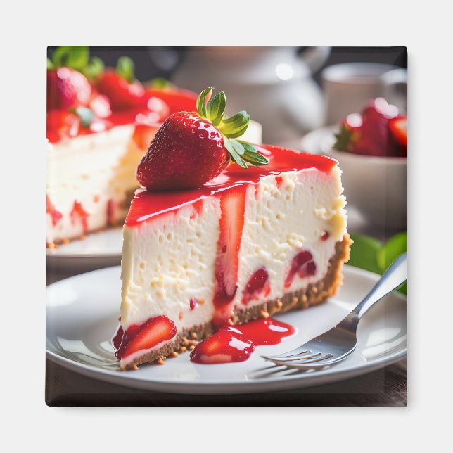 Strawberry Cheesecake Magnet (Vorne)