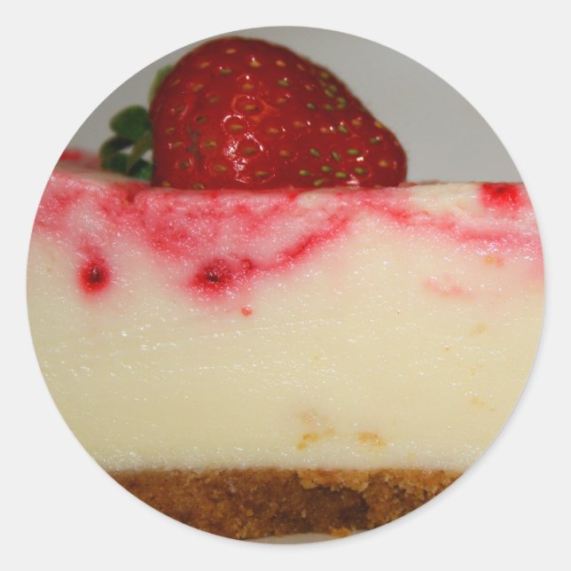 Strawberry Cheesecake Sticker (Vorderseite)