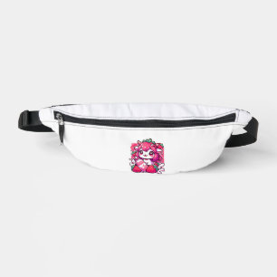 Strawberry Cow Kawaii Anime Strawberry Milk _2_1 Bauchtasche