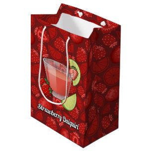 Strawberry Daiquiri Geschenktasche Mittlere Geschenktüte