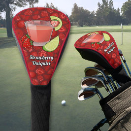 Strawberry Daiquiri Golf Head Cover Headcover