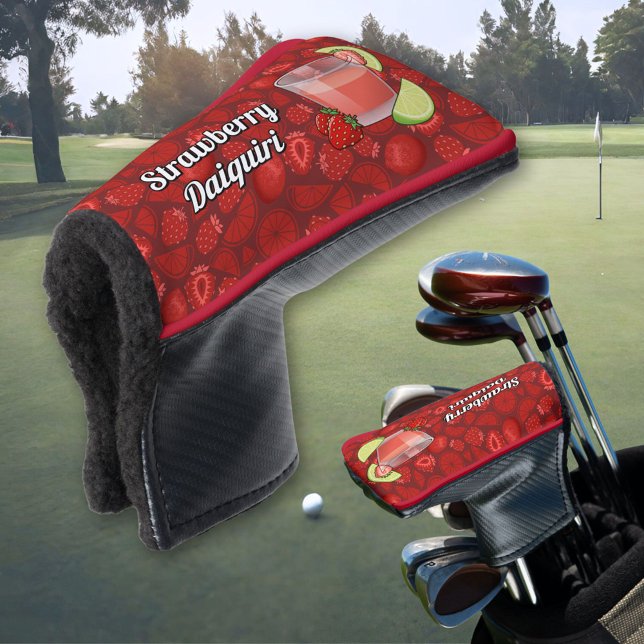Strawberry Daiquiri Golf Head Cover Headcover (Von Creator hochgeladen)