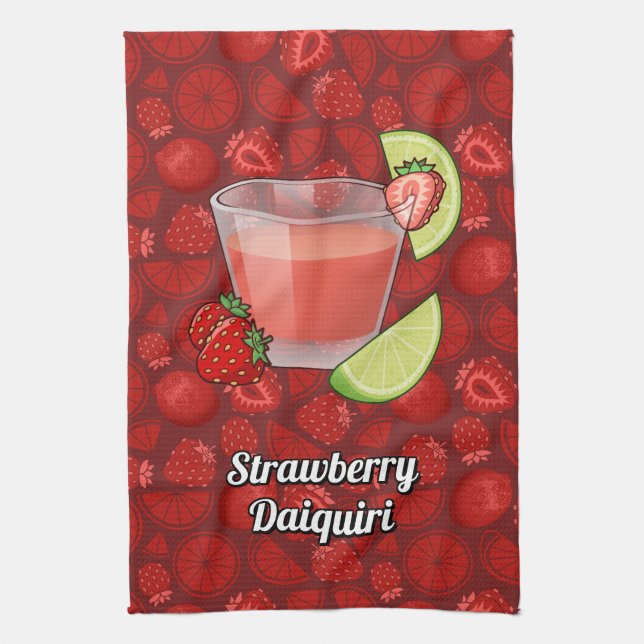 Strawberry Daiquiri Handtuch (Vertikal)
