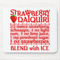 Strawberry Daiquiri mousepad