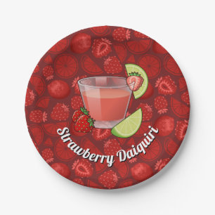 Strawberry Daiquiri Paper Tellers Pappteller