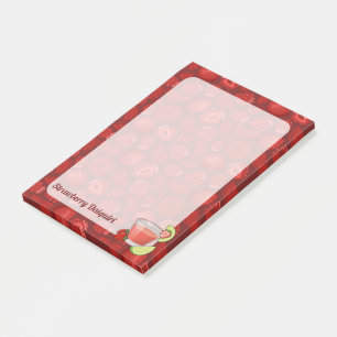 Strawberry Daiquiri Post-it Notes Klebezettel