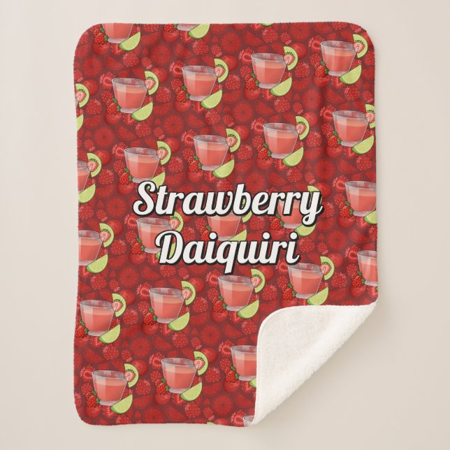 Strawberry Daiquiri Sherpadecke (Vorderseite)