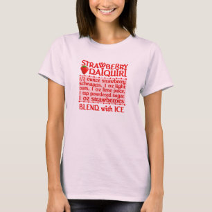 Strawberry Daiquiri Shirt - wählen Sie Stil, Farbe