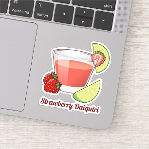 Strawberry Daiquiri Sticker