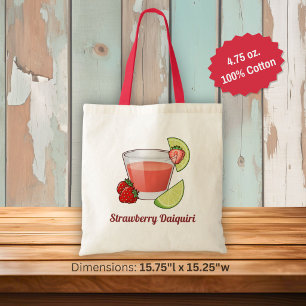 Strawberry Daiquiri Tote Bag Tragetasche