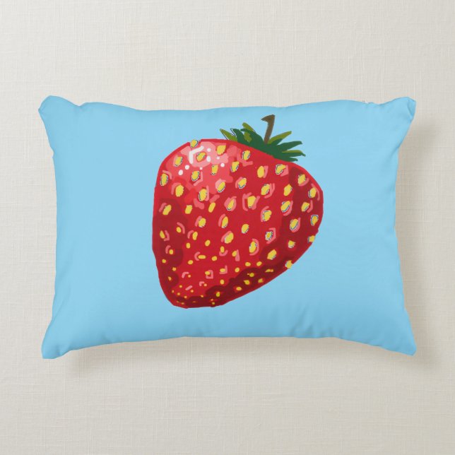 Strawberry Dekokissen (Vorderseite)