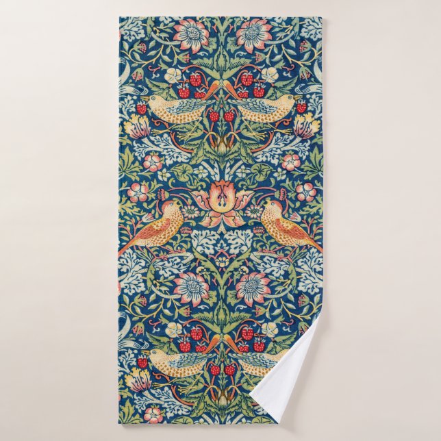 Strawberry Dieb, William Morris Badehandtuch (Badehandtuch)