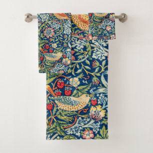 Strawberry Dieb, William Morris Badhandtuch Set
