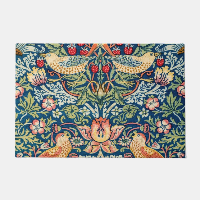 Strawberry Dieb, William Morris Fußmatte (Vorderseite)