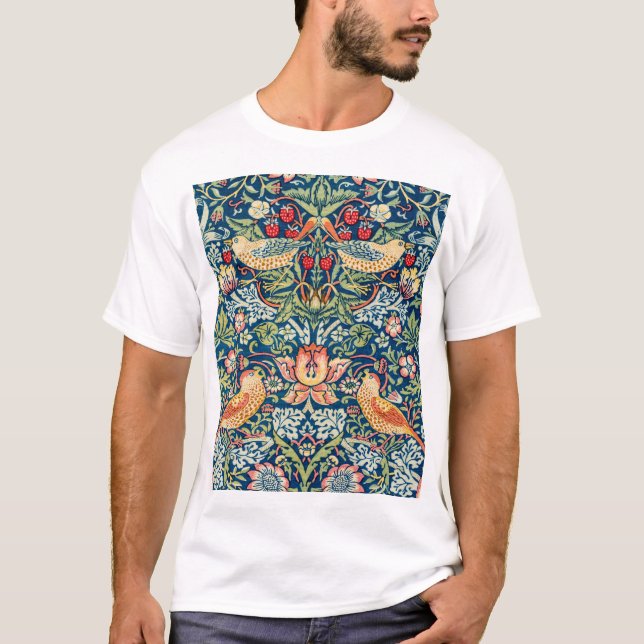 Strawberry Dieb, William Morris T-Shirt (Vorderseite)