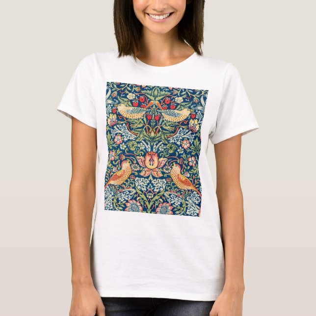 Strawberry Dieb, William Morris T-Shirt (Vorderseite)