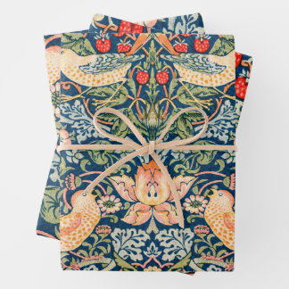 Strawberry Diief Geschenk Wrap Flachblatt Set 3 Geschenkpapier Set