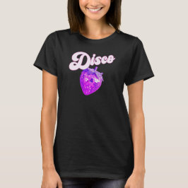 Strawberry disco ball retro T-Shirt