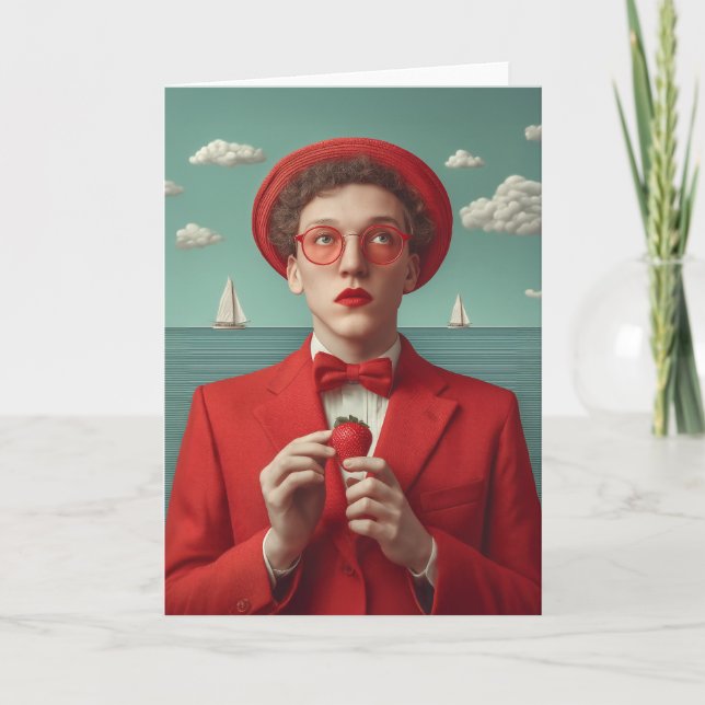 Strawberry Dream Karte (Vorderseite)